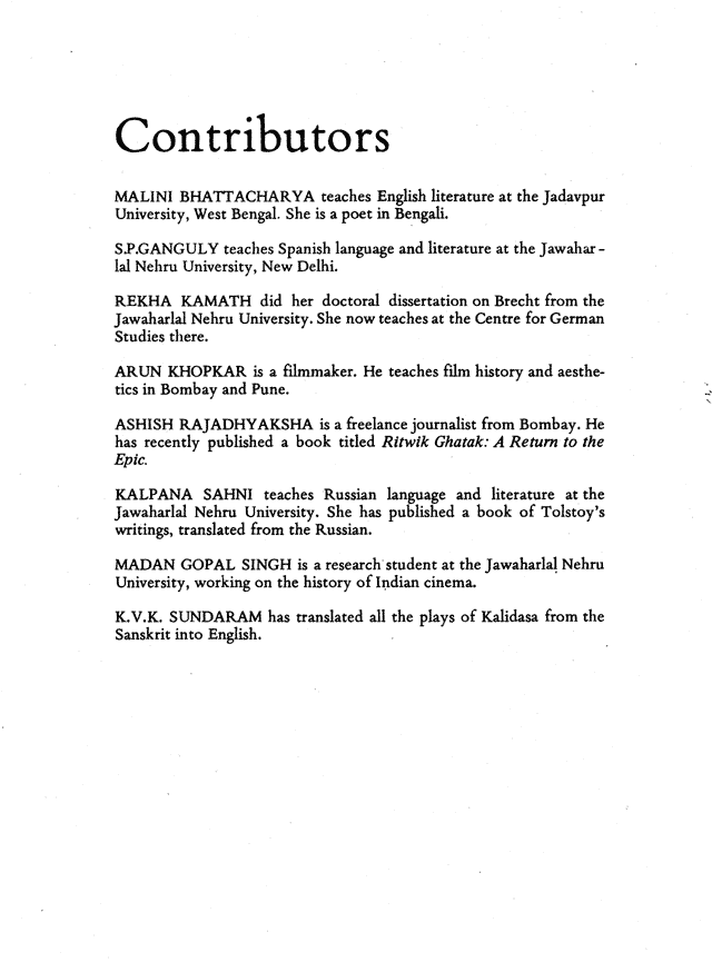 Journal of Arts & Ideas, issues 2, Jan-Mar 1983, page 4.