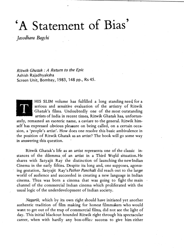 Journal of Arts & Ideas, issues 3, April-June 1983, page 51.