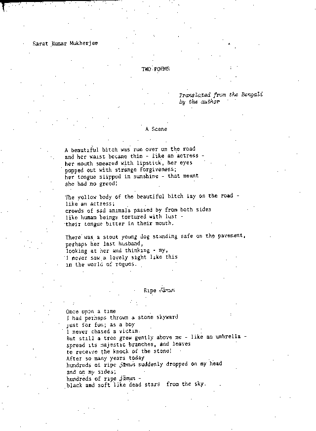 Mahfil, Volume 6, No. 2 and 3, 1970, Page 29