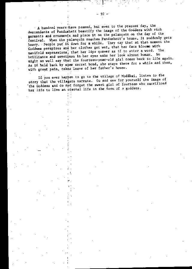 Mahfil, Volume 8, No. 2 and 3, 1972, Page 92