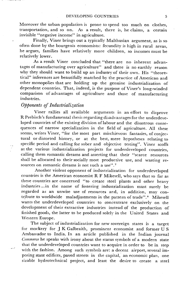 Social Scientist, issues 26, Sept 1974, page 5.