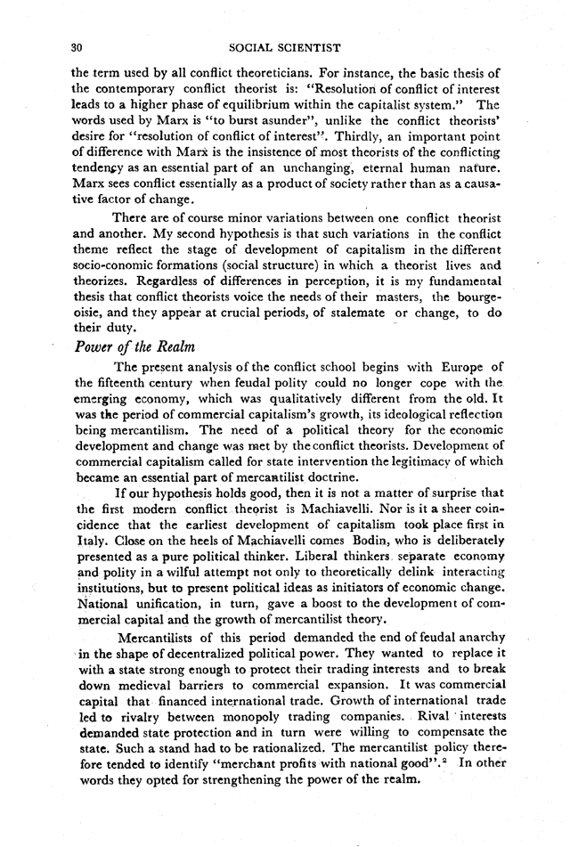 Social Scientist, issues 36, July 1975, page 30.