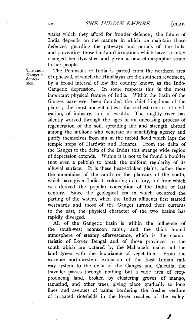 Imperial Gazetteer2 of India, Volume 1, page 22