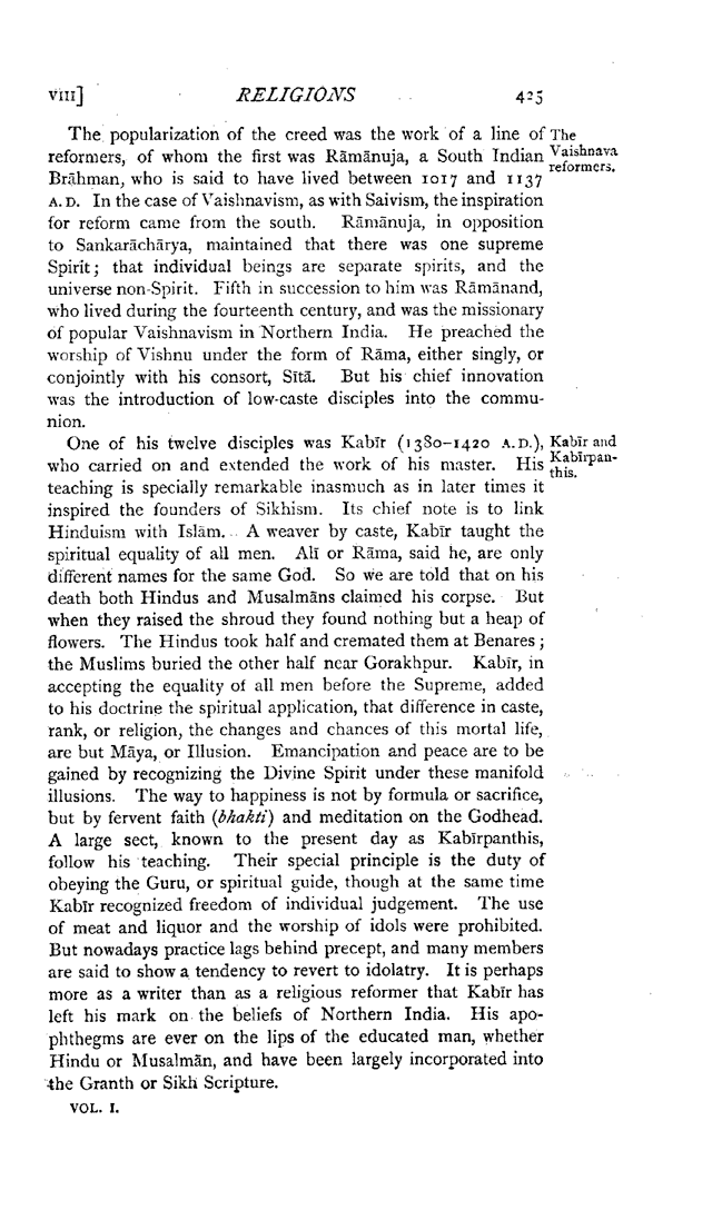 Imperial Gazetteer2 of India, Volume 1, page 425