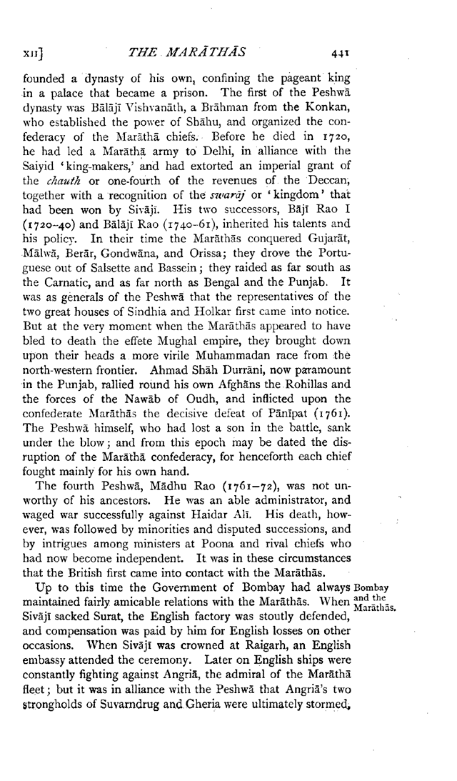 Imperial Gazetteer2 of India, Volume 2, page 441