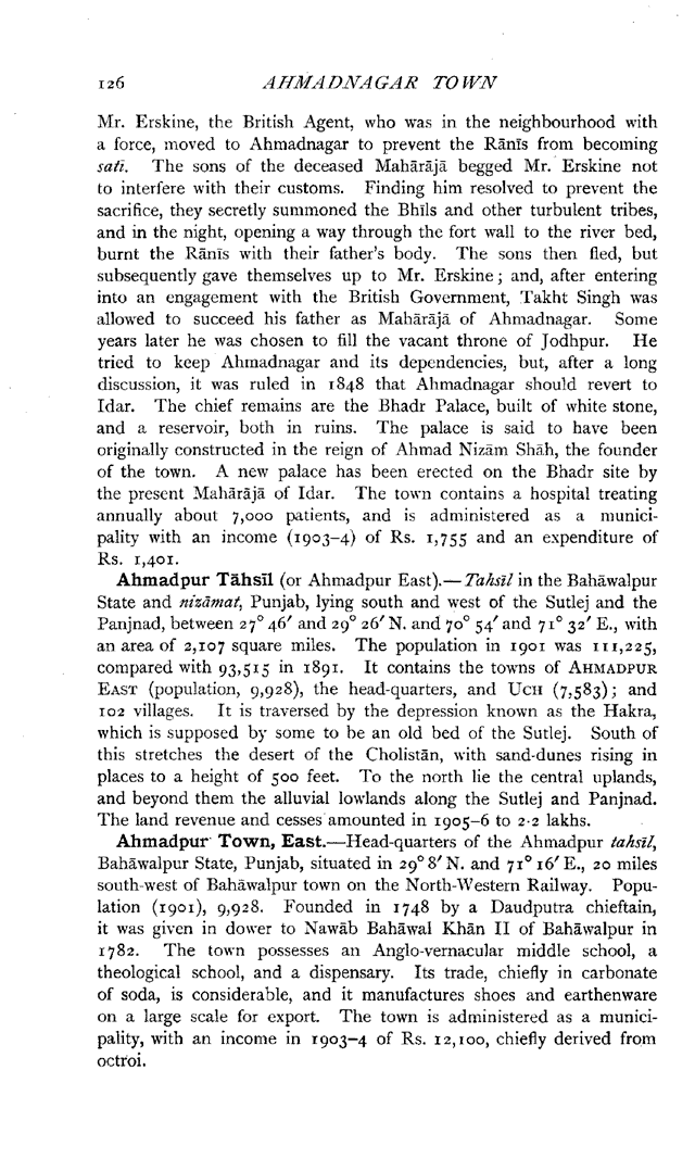 Imperial Gazetteer2 of India, Volume 5, page 126