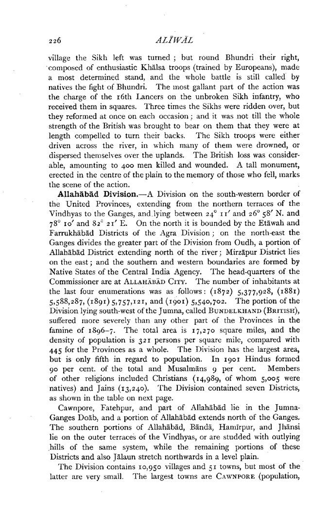 Imperial Gazetteer2 of India, Volume 5, page 226
