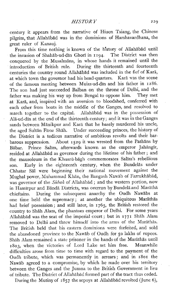 Imperial Gazetteer2 of India, Volume 5, page 229