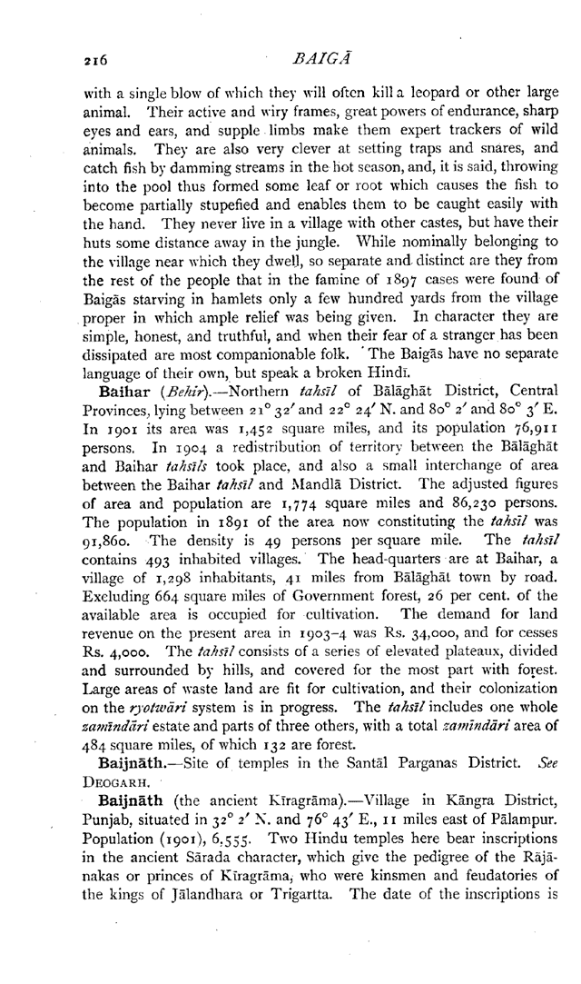 Imperial Gazetteer2 of India, Volume 6, page 216