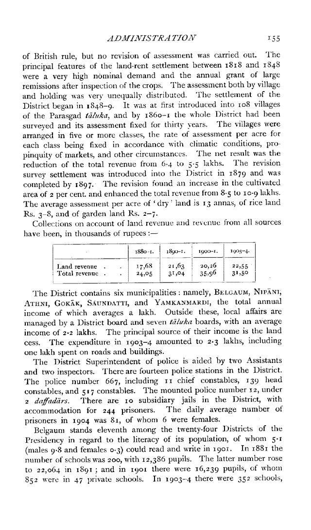 Imperial Gazetteer2 of India, Volume 7, page 155