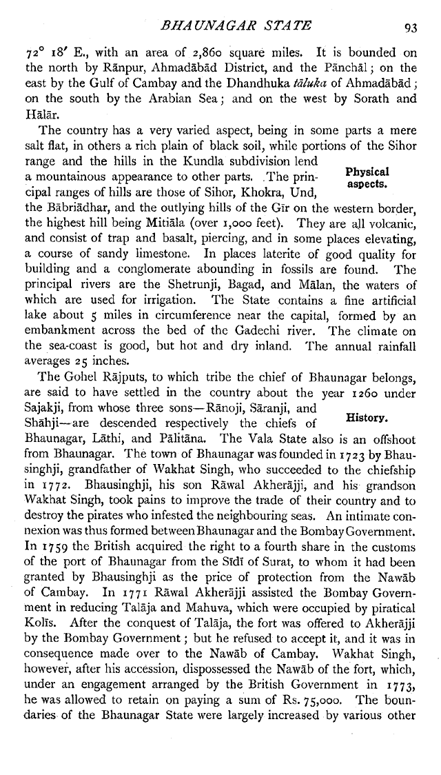 Imperial Gazetteer2 of India, Volume 8, page 93