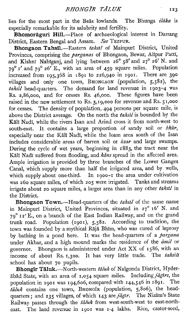 Imperial Gazetteer2 of India, Volume 8, page 123