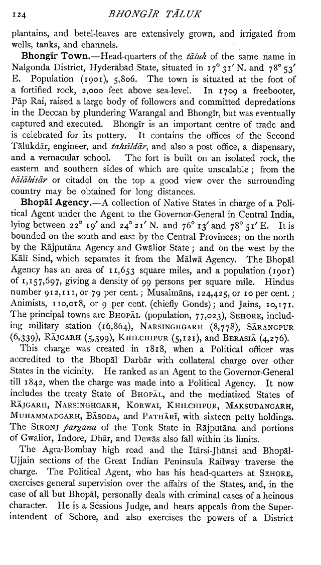 Imperial Gazetteer2 of India, Volume 8, page 124