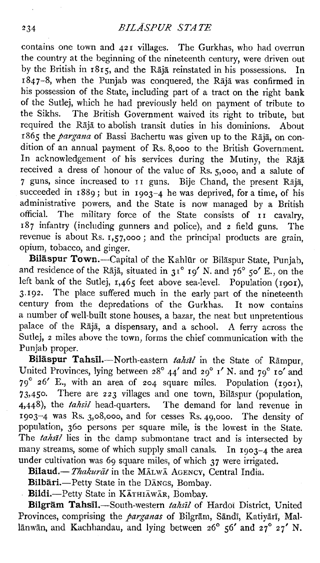 Imperial Gazetteer2 of India, Volume 8, page 234