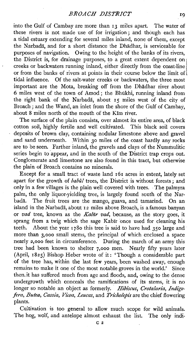 Imperial Gazetteer2 of India, Volume 9, page 19