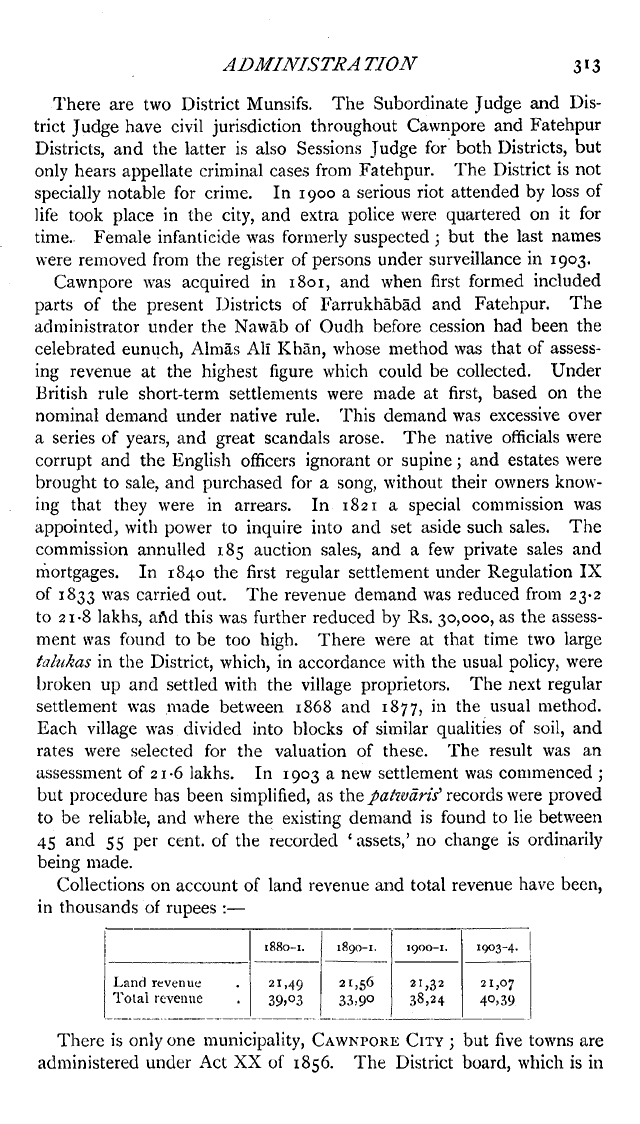 Imperial Gazetteer2 of India, Volume 9, page 313