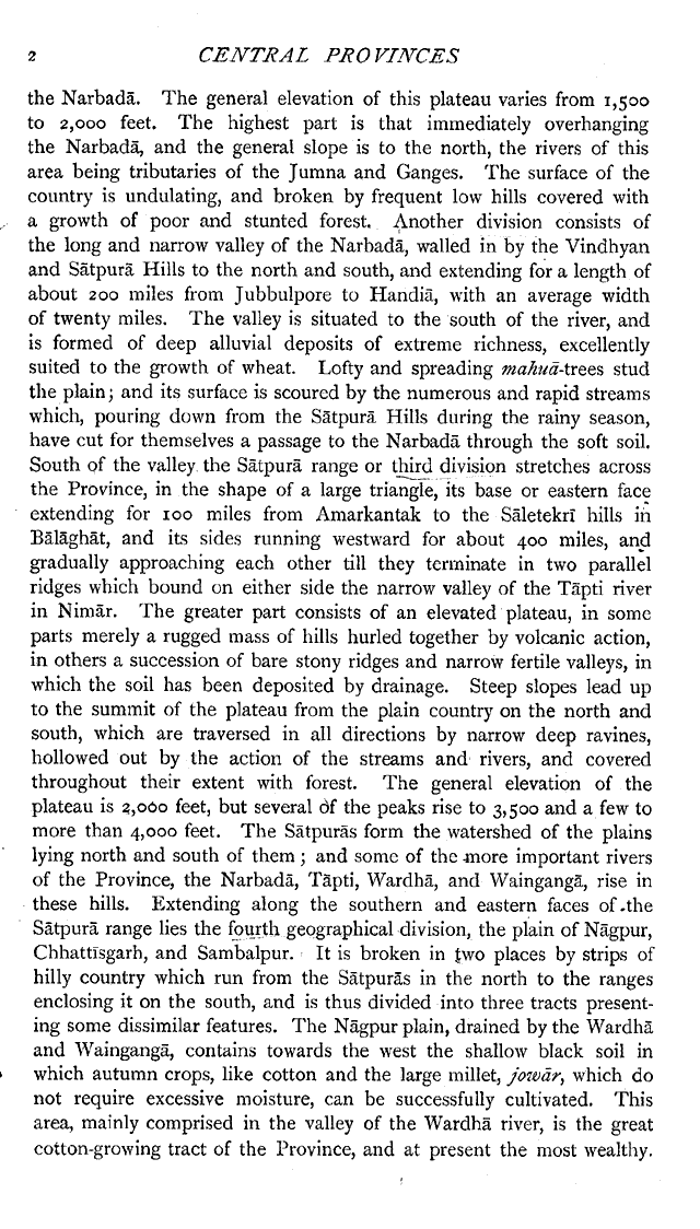 Imperial Gazetteer2 of India, Volume 10, page 2