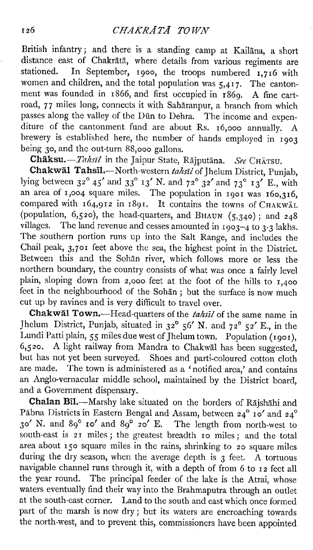 Imperial Gazetteer2 of India, Volume 10, page 126