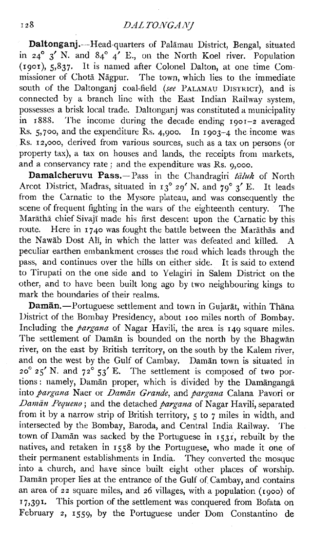 Imperial Gazetteer2 of India, Volume 11, page 128