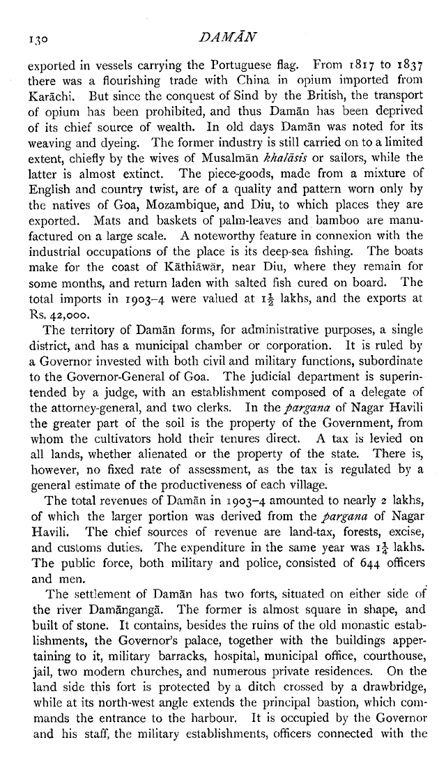 Imperial Gazetteer2 of India, Volume 11, page 130