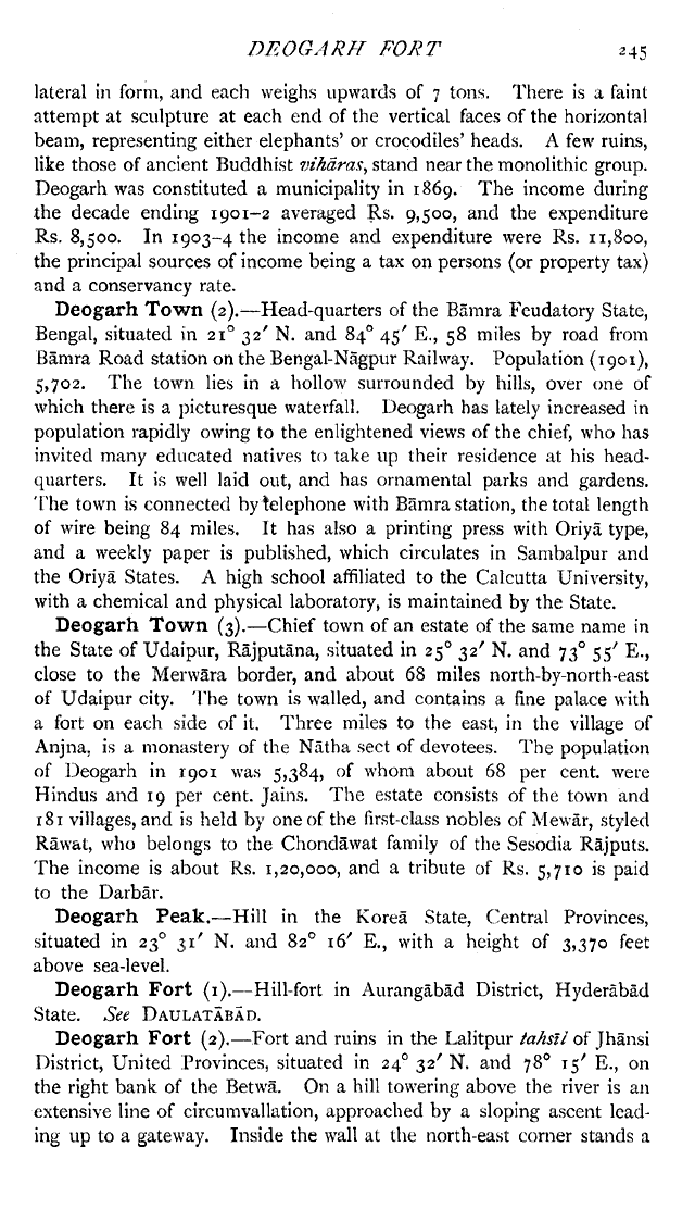 Imperial Gazetteer2 of India, Volume 11, page 245