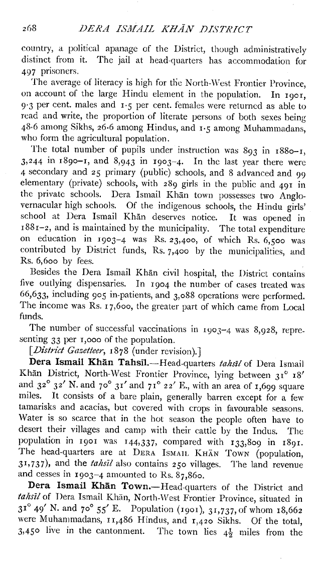 Imperial Gazetteer2 of India, Volume 11, page 268