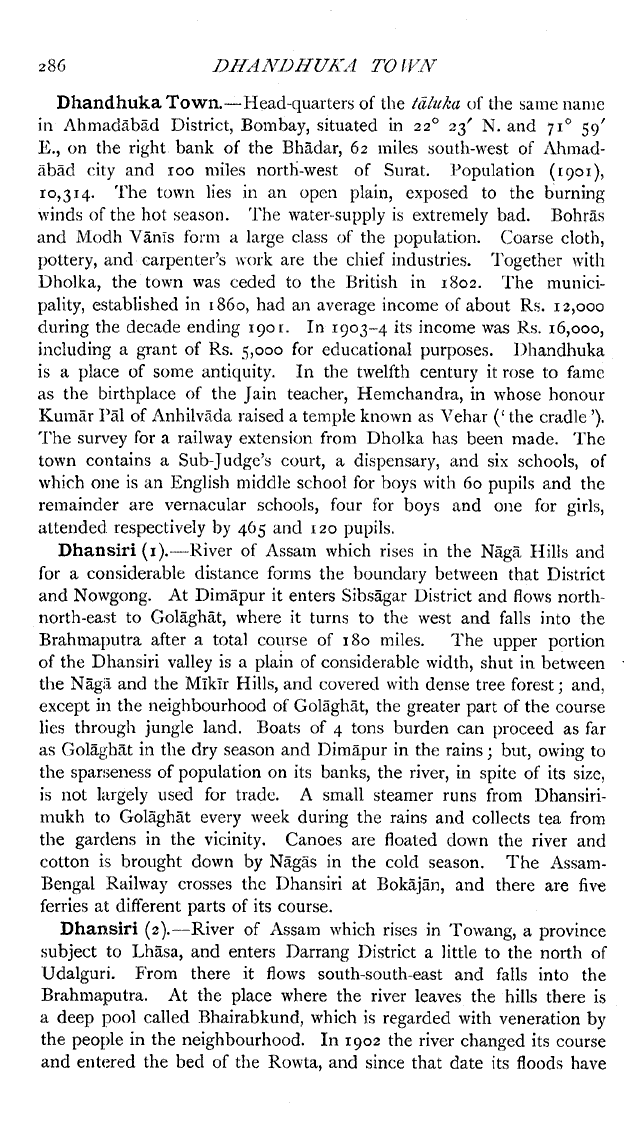 Imperial Gazetteer2 of India, Volume 11, page 286