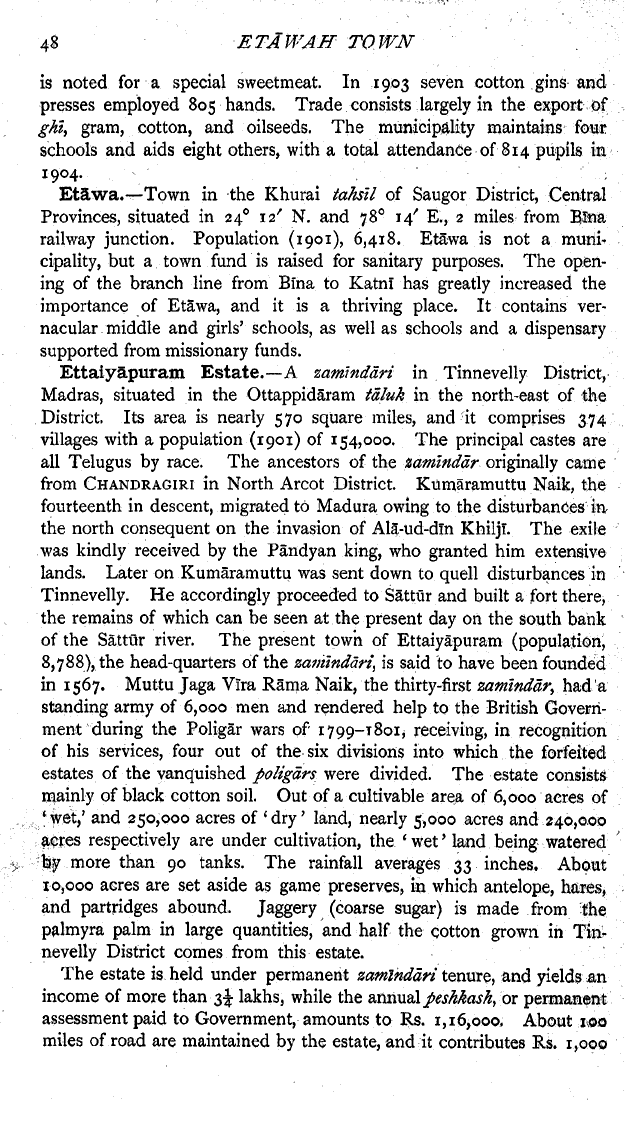 Imperial Gazetteer2 of India, Volume 12, page 48