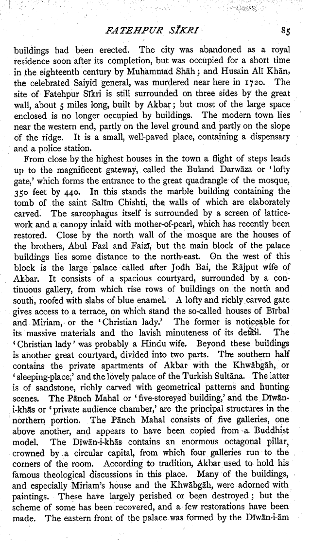 Imperial Gazetteer2 of India, Volume 12, page 85
