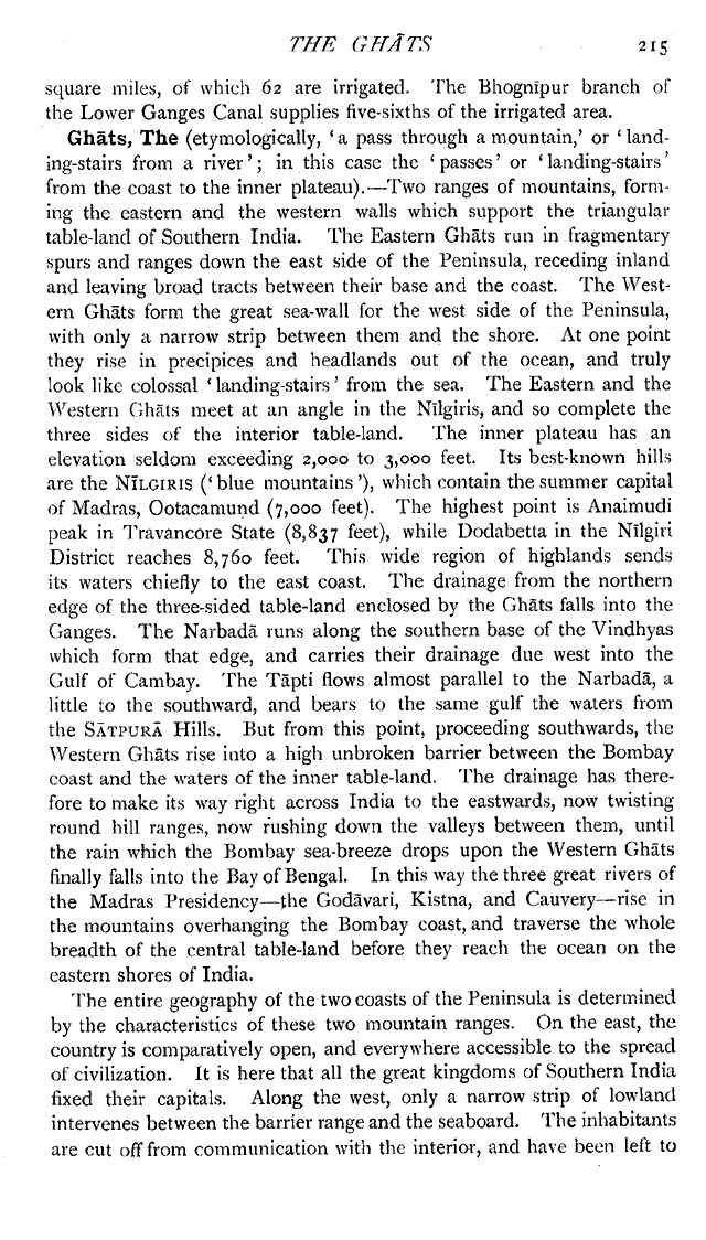 Imperial Gazetteer2 of India, Volume 12, page 215