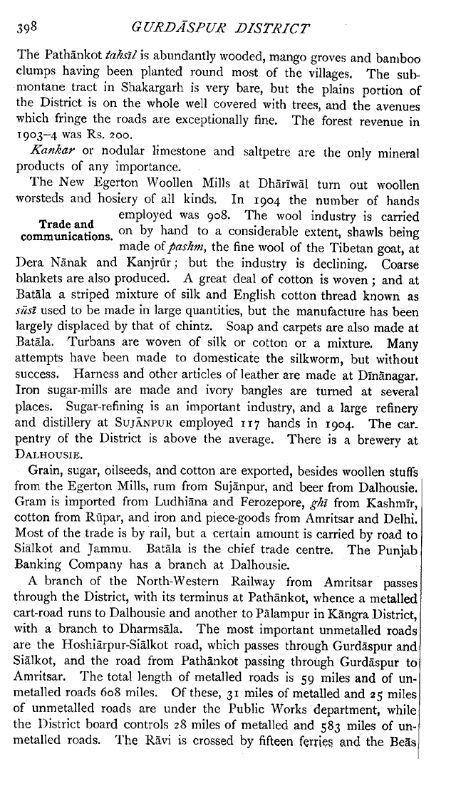 Imperial Gazetteer2 of India, Volume 12, page 398