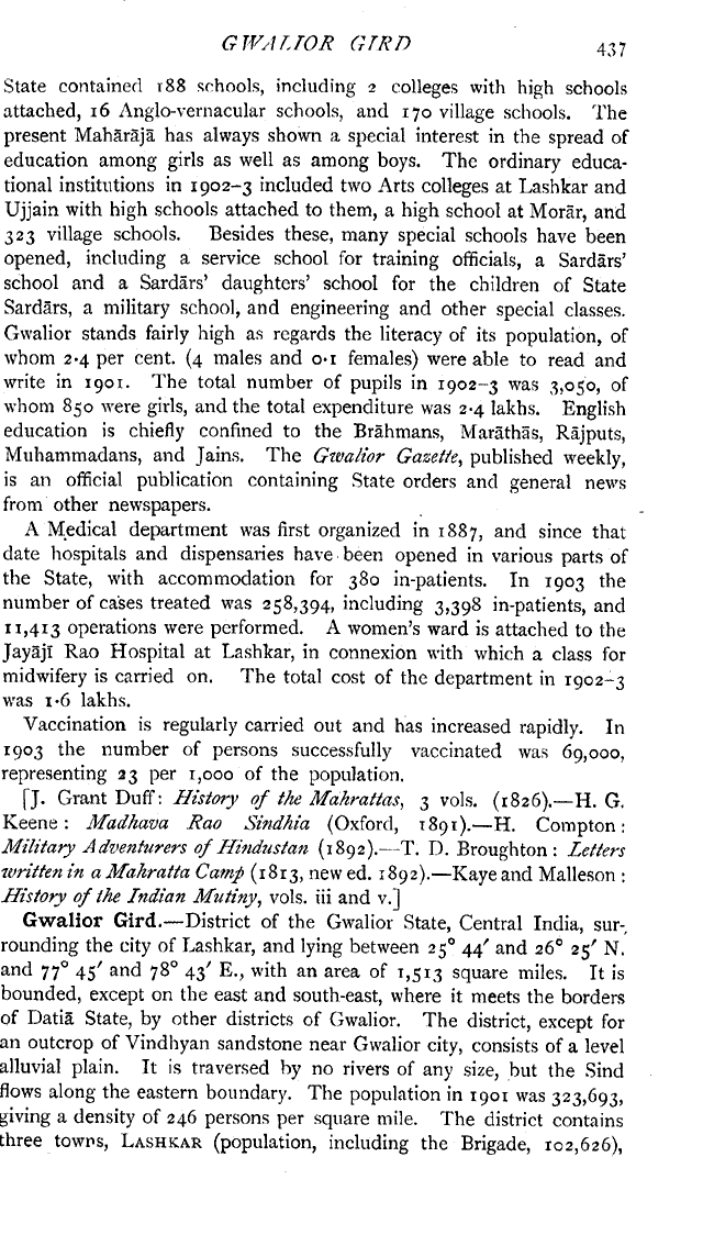 Imperial Gazetteer2 of India, Volume 12, page 437