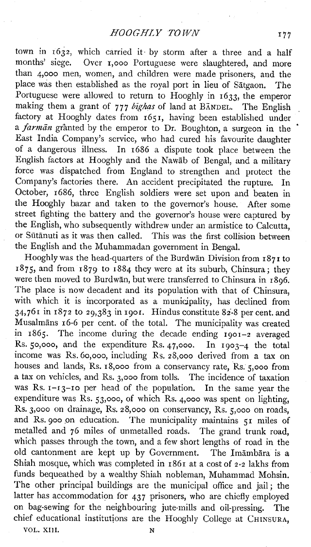 Imperial Gazetteer2 of India, Volume 13, page 177
