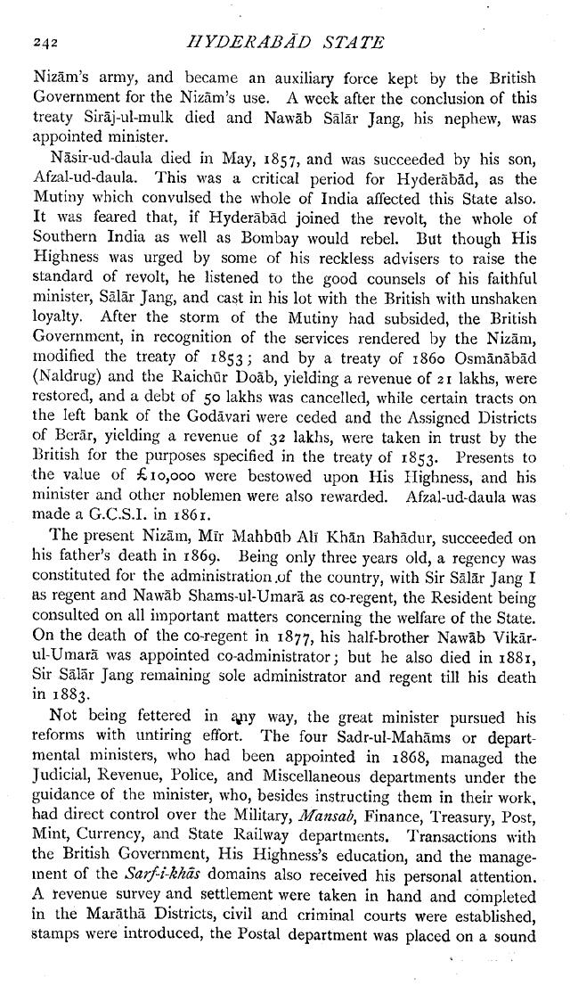 Imperial Gazetteer2 of India, Volume 13, page 242