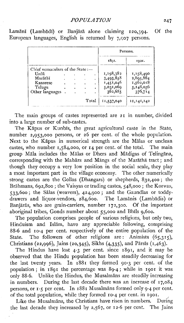 Imperial Gazetteer2 of India, Volume 13, page 247