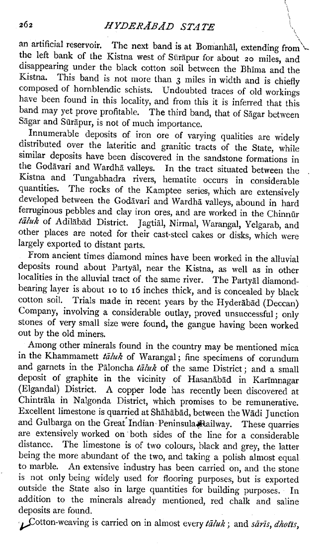Imperial Gazetteer2 of India, Volume 13, page 262