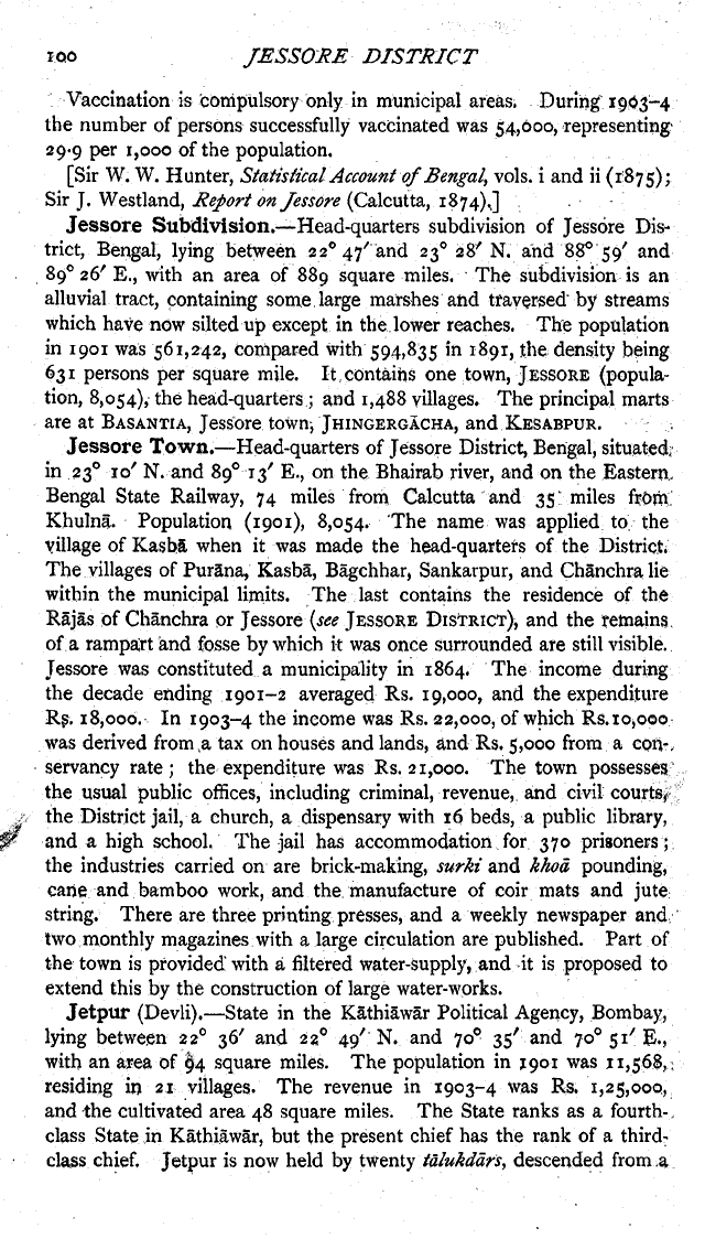 Imperial Gazetteer2 of India, Volume 14, page 100