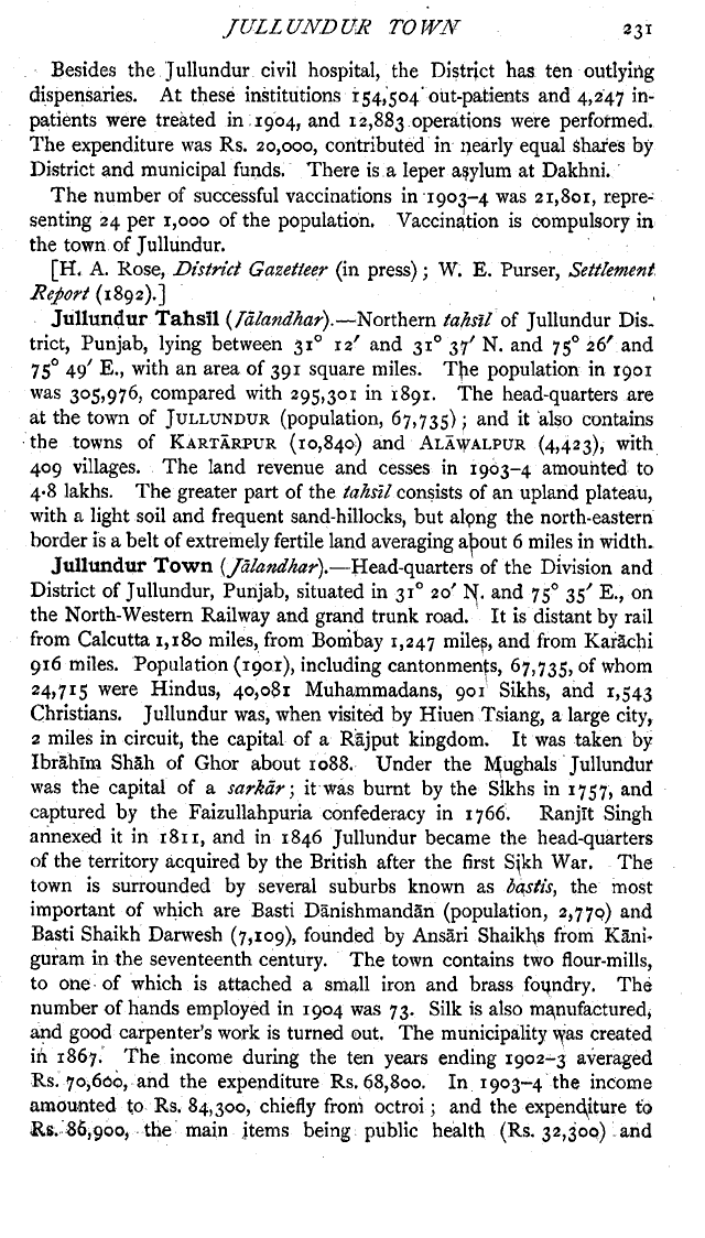 Imperial Gazetteer2 of India, Volume 14, page 231