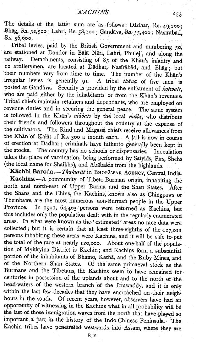 Imperial Gazetteer2 of India, Volume 14, page 253