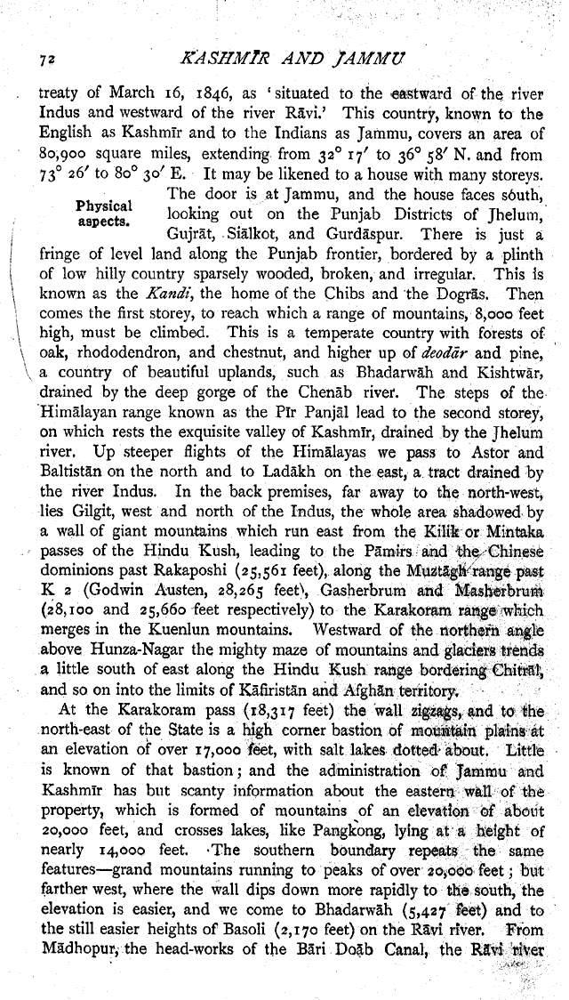 Imperial Gazetteer2 of India, Volume 15, page 72