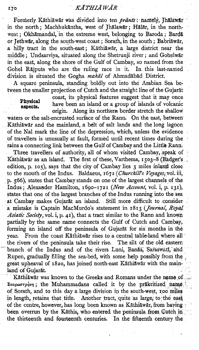 Imperial Gazetteer2 of India, Volume 15, page 170