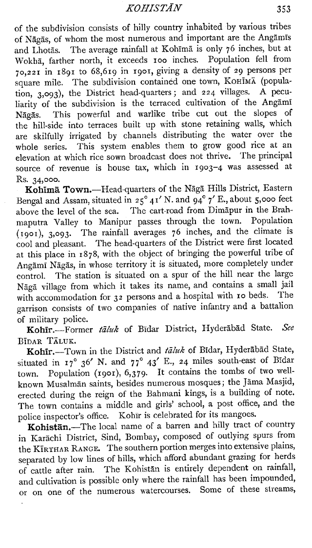 Imperial Gazetteer2 of India, Volume 15, page 353