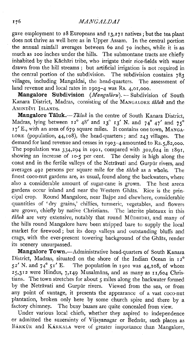 Imperial Gazetteer2 of India, Volume 17, page 176