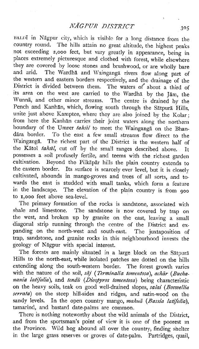 Imperial Gazetteer2 of India, Volume 18, page 305