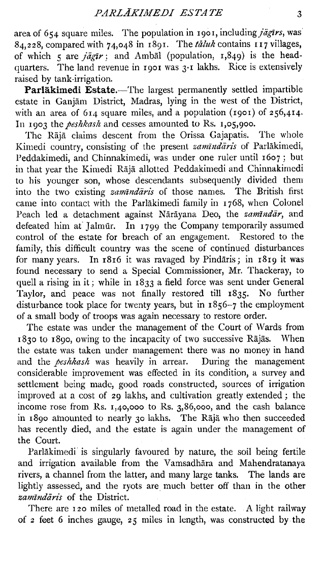 Imperial Gazetteer2 of India, Volume 20, page 3
