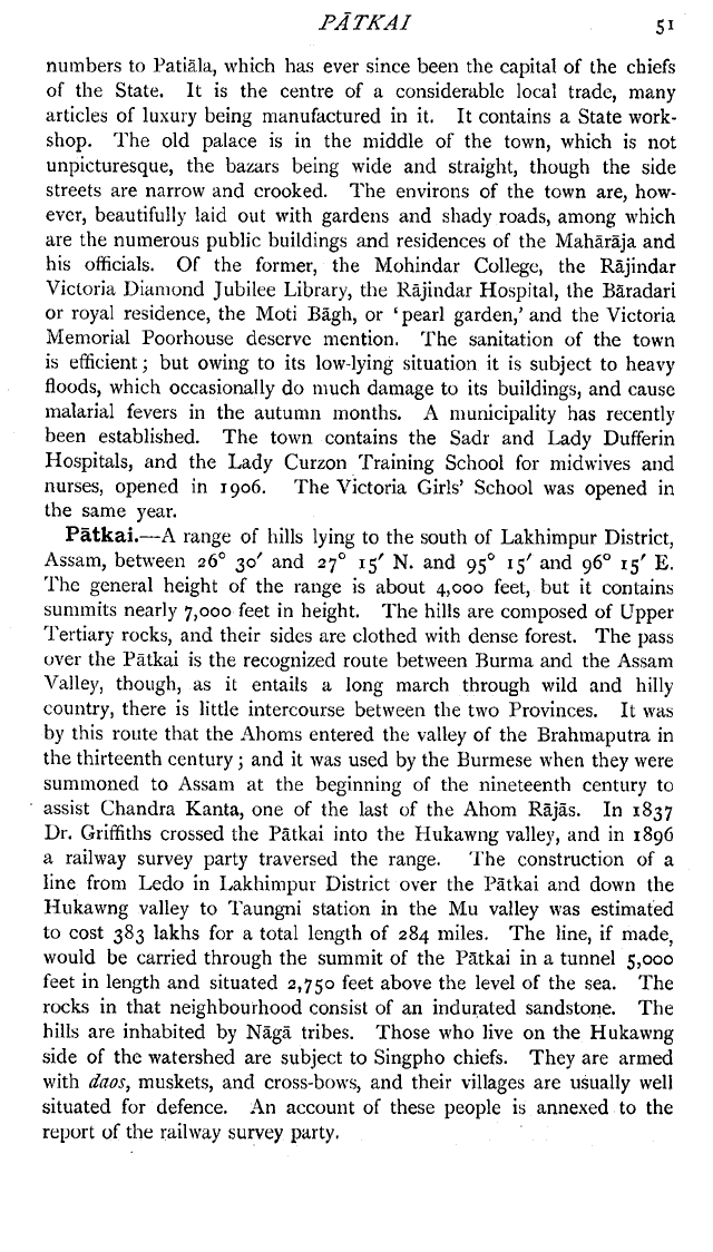 Imperial Gazetteer2 of India, Volume 20, page 51