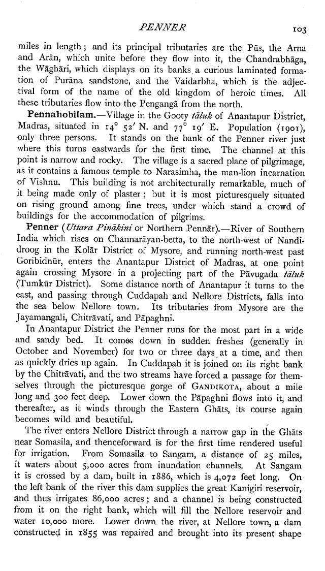 Imperial Gazetteer2 of India, Volume 20, page 103