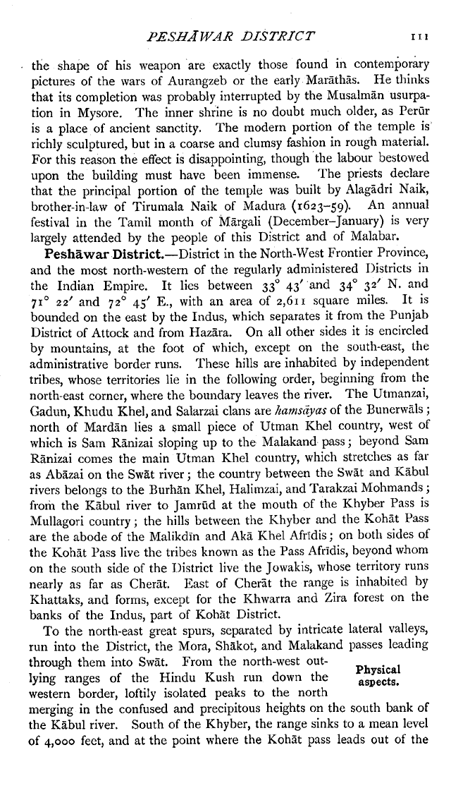 Imperial Gazetteer2 of India, Volume 20, page 111