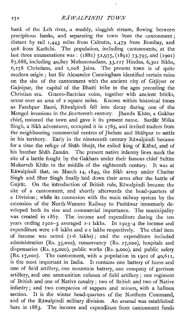 Imperial Gazetter of India, Volume 21, page 272
