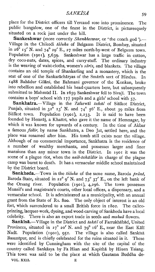 Imperial Gazetteer2 of India, Volume 22, page 59